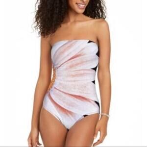 Calvin Klein Gerber Daisy One Piece Swim Multi 10